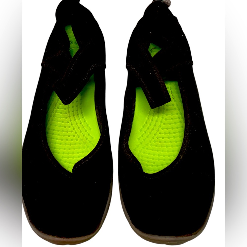 Crocs Black Ballet Flats